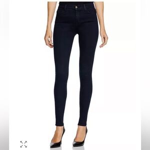 J Brand Maria High-Rise Skinny Jeans in Bluebird, size 29